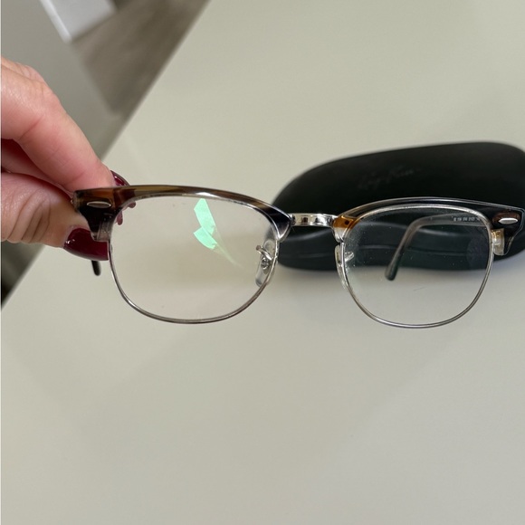 Ray-Ban Black and Silver Clubmaster Glasses prescription - Picture 7 of 7